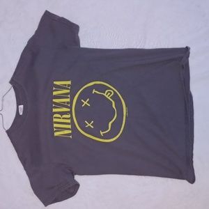 Gildan Nirvana band tee